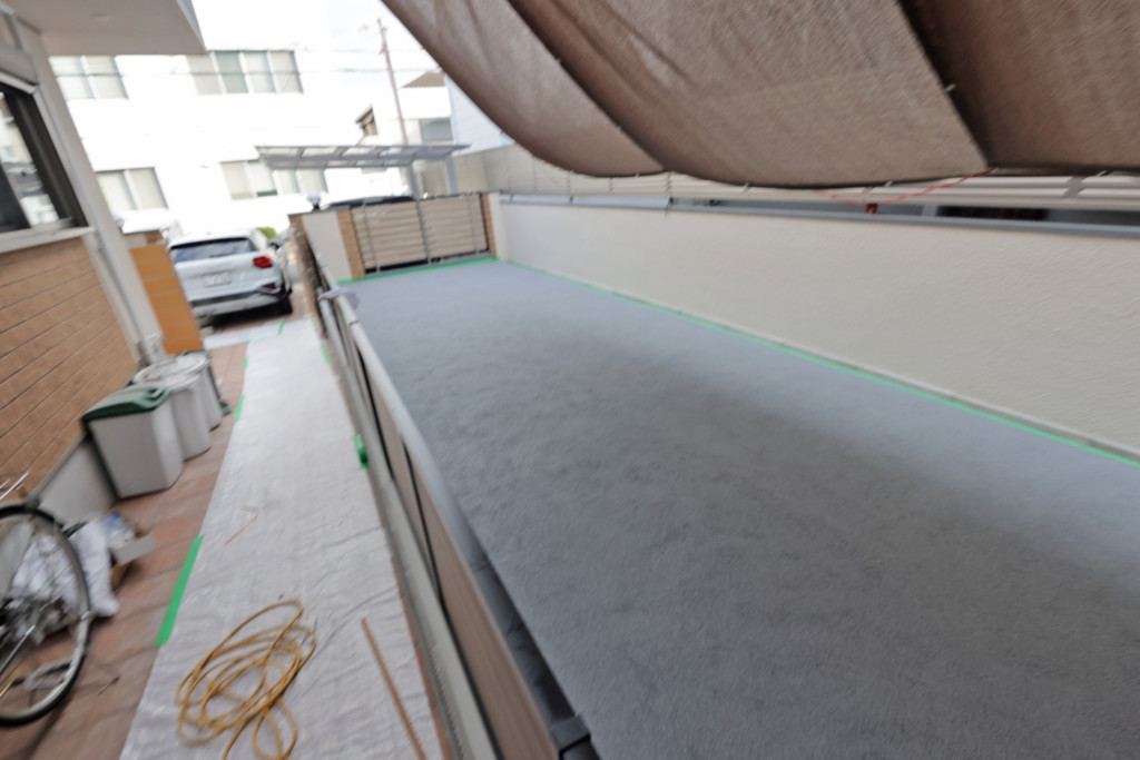 ゴミチップ舗装施工