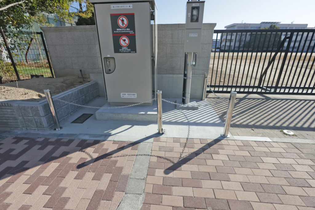 バリカー設置工事